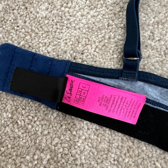 La Senza Remix Bra Navy Blue Size 32C - Picture 5 of 7